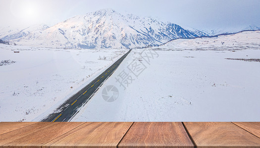 旅游雪阳光雪景设计图片