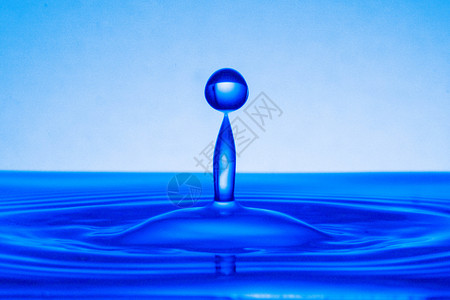 水滴高速瞬间逆光棚拍背景图片
