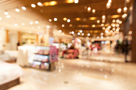 消费者权益保护法城市商场购物场景虚化背景