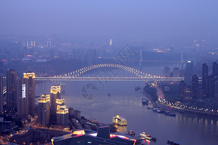 世界第一高桥朝天门大桥背景