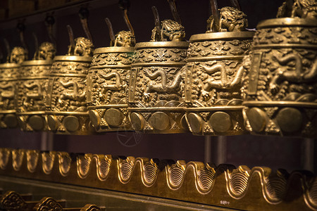 皇宫室内清朝时期的皇宫宝藏背景