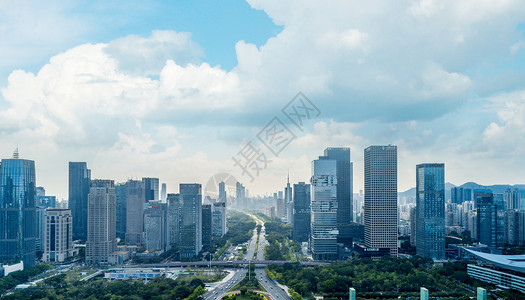 深圳市民中心背景图片