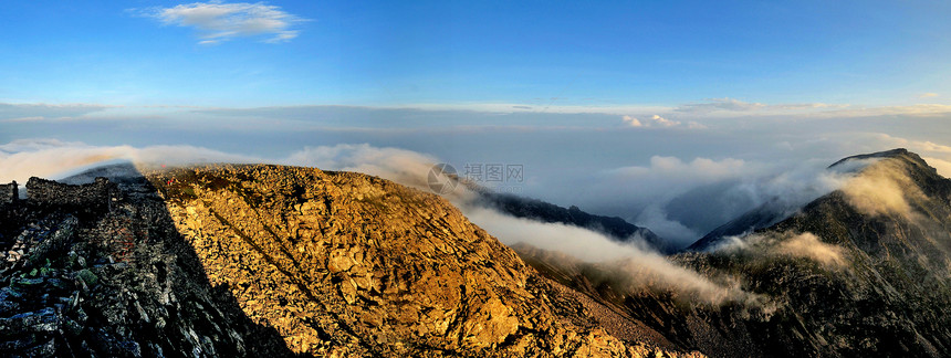 秦岭太白山图片