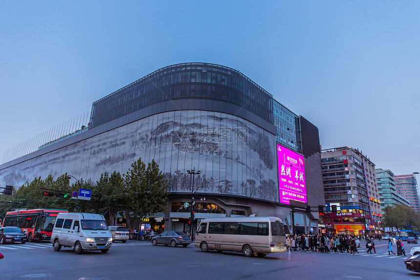 杭州大气中国风商场图片