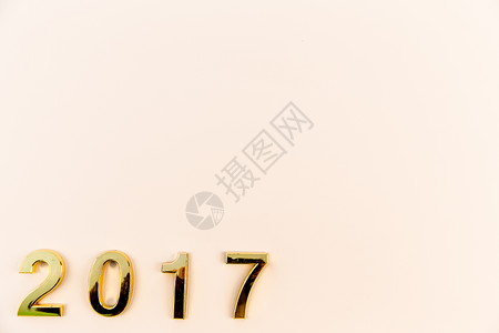 简单数字2017背景图片