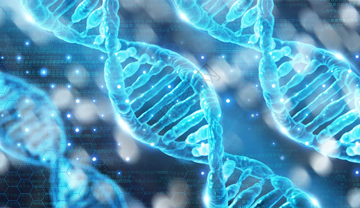 生物化学DNA 科幻科技背景图片