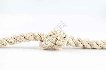 麻绳打结打结的绳子背景
