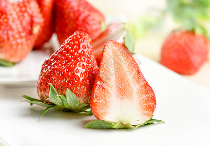 草莓警察草莓背景