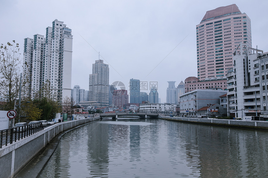 上海苏州河城市建筑图片