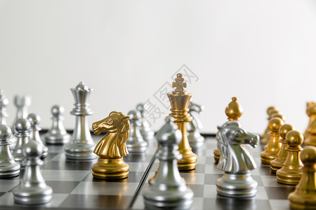 棋牌竞赛国际象棋平铺摆拍背景