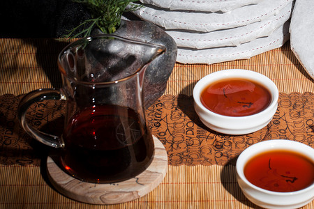 普洱茶图片普洱茶 黑茶 茶汤 茶道 茶叶 饮料酒水 餐饮美食 摄影图片