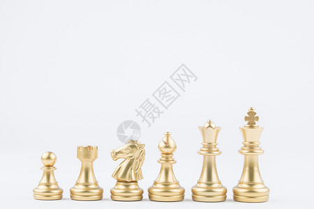智商国际象棋团队概念背景
