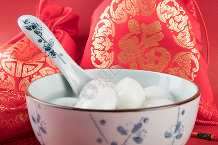 中国节日美食汤圆素材图片