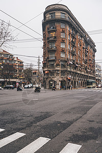 上海武康路海派建筑高清图片