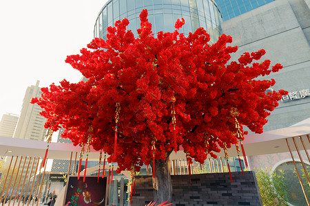 中国新年春节街景高清图片