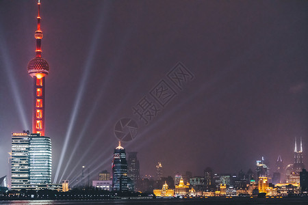 上海北外滩夜景图片