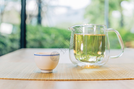 茶饮养生茶叶茶饮下午茶背景