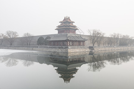 仙境 紫禁城背景图片