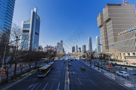 汽车餐厅好天气的城市背景