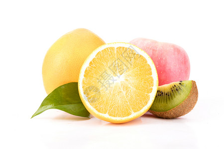多彩水果混合混合水果背景