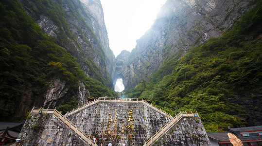 張家界张家界天门山背景