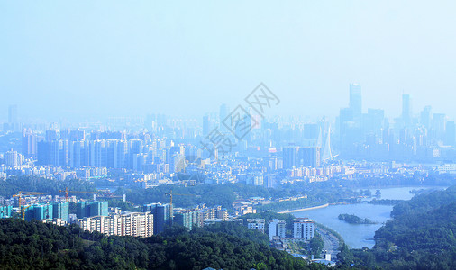惠州大美惠州雾城高清图片