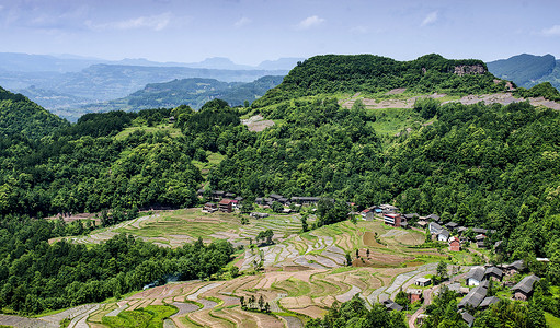 重庆风景青山蓝天高清图片