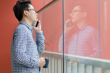 办公室打电话通话背景图片