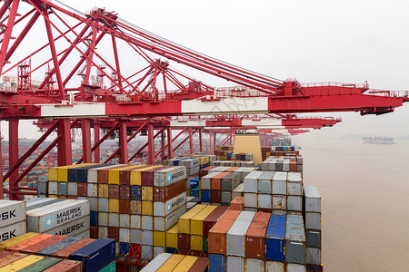 港口物流运输供应高清图片素材