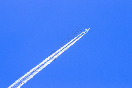 喷气式飞机民航轨迹高清图片