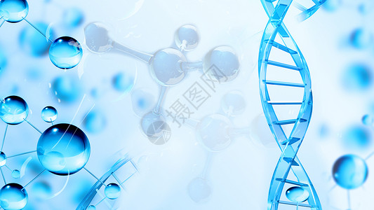 化学科技 DNA背景图片