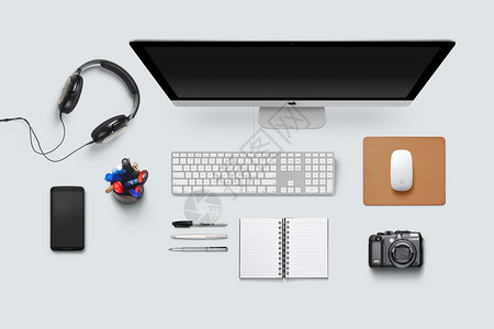 魅族手机桌面现代化办公桌面设计图片