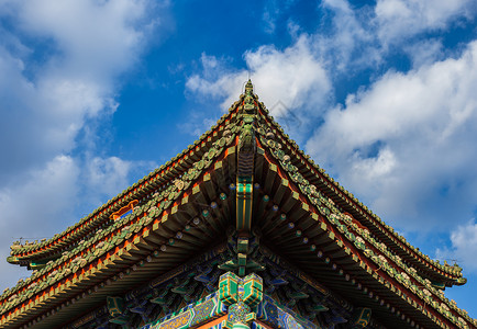中国皇家古建筑历史建筑图片素材