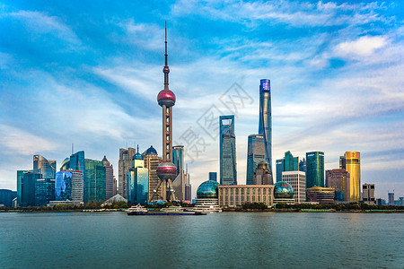 建筑金融上海东方明珠背景