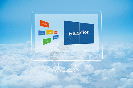 云教育背景图片
