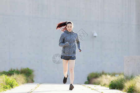 女神节活动元素美女户外运动背景