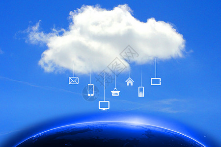 互联网科技云背景图片