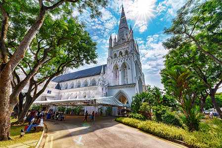 新加坡的教堂图片