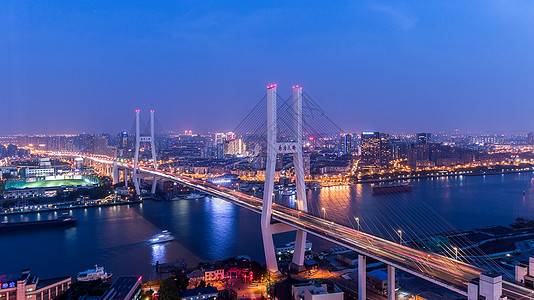 城市模糊夜景现代都市城市夜景背景