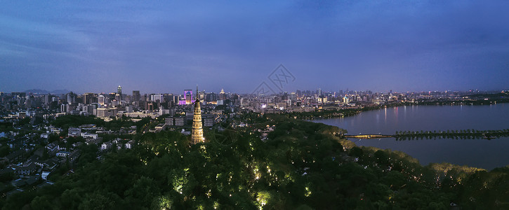 西湖十景 宝石流霞图片素材