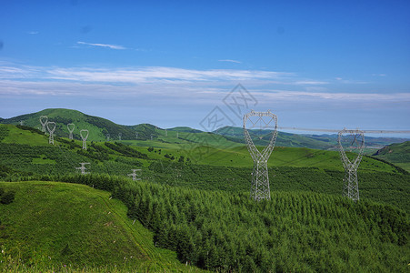 迷你铁塔铁塔森林背景