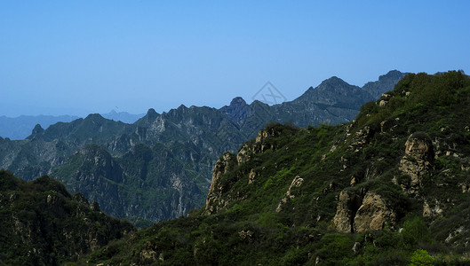 神仙山 出山路图片