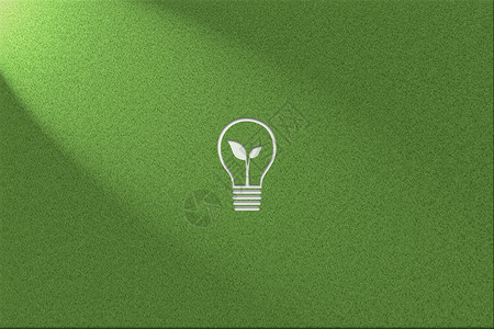logo转动绿色环保健康背景图片节能灯泡logo设计图片