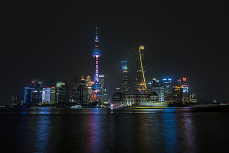 魔都外滩夜景图片