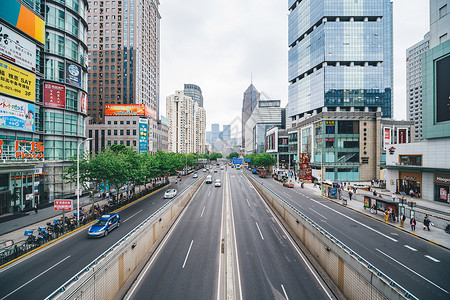 隧道开车城市交通道路背景