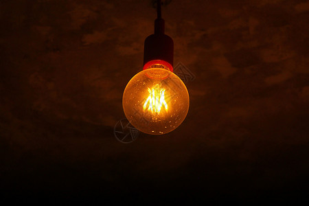电力创意黑暗与光明 灯泡素材背景