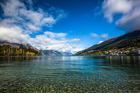 有山有水有风景~~背景图片