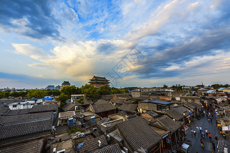 钟鼓楼背景图片