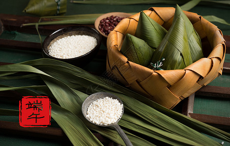 米饭和红枣端午 节日设计图片