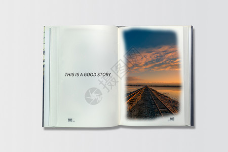 故事配图书本里的故事设计图片
